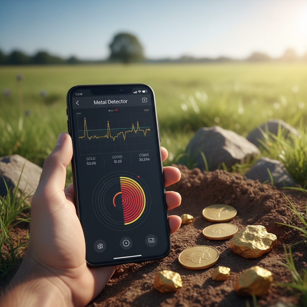 Transforme seu Celular em um Detector de ouro e metais preciosos com aplicativo
