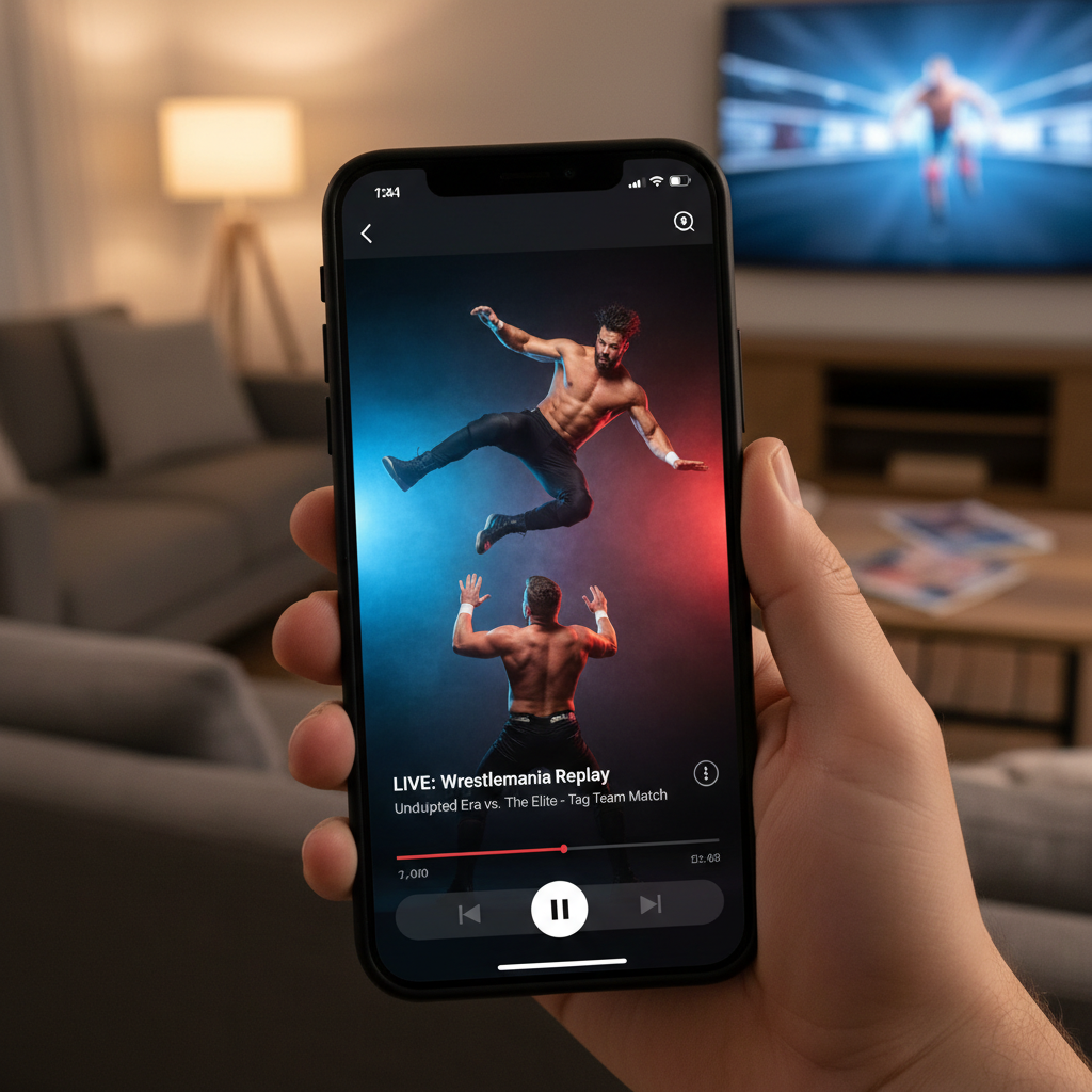 Como assistir WWE pelo celular: apps e plataformas para não perder os eventos