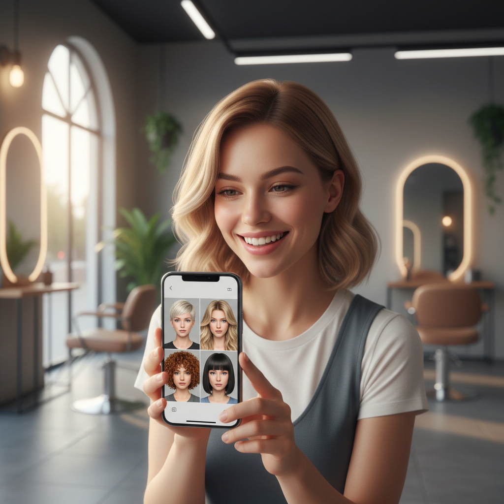 Teste um novo corte de cabelo com IA antes de ir ao salão