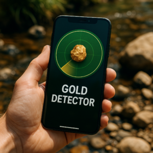 Aplicativo Detector de Ouro: Encontre Ouro Fácil