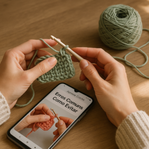 Aprenda Croche: Erros Comuns e Como Evitar