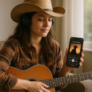 Ouça as Melhores Playlist de Músicas Country nesse Super Aplicativo