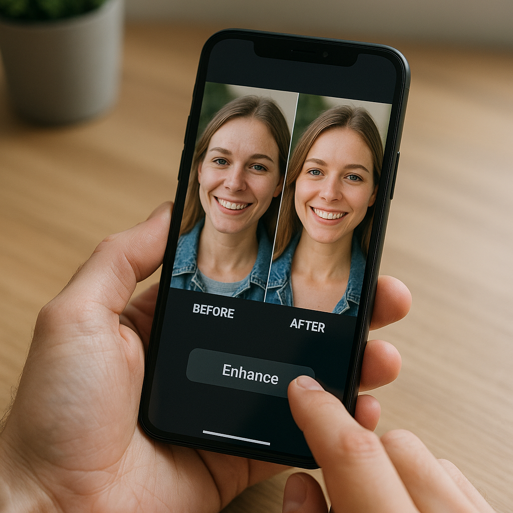 App IA para Melhorar Fotos: Guia Prático