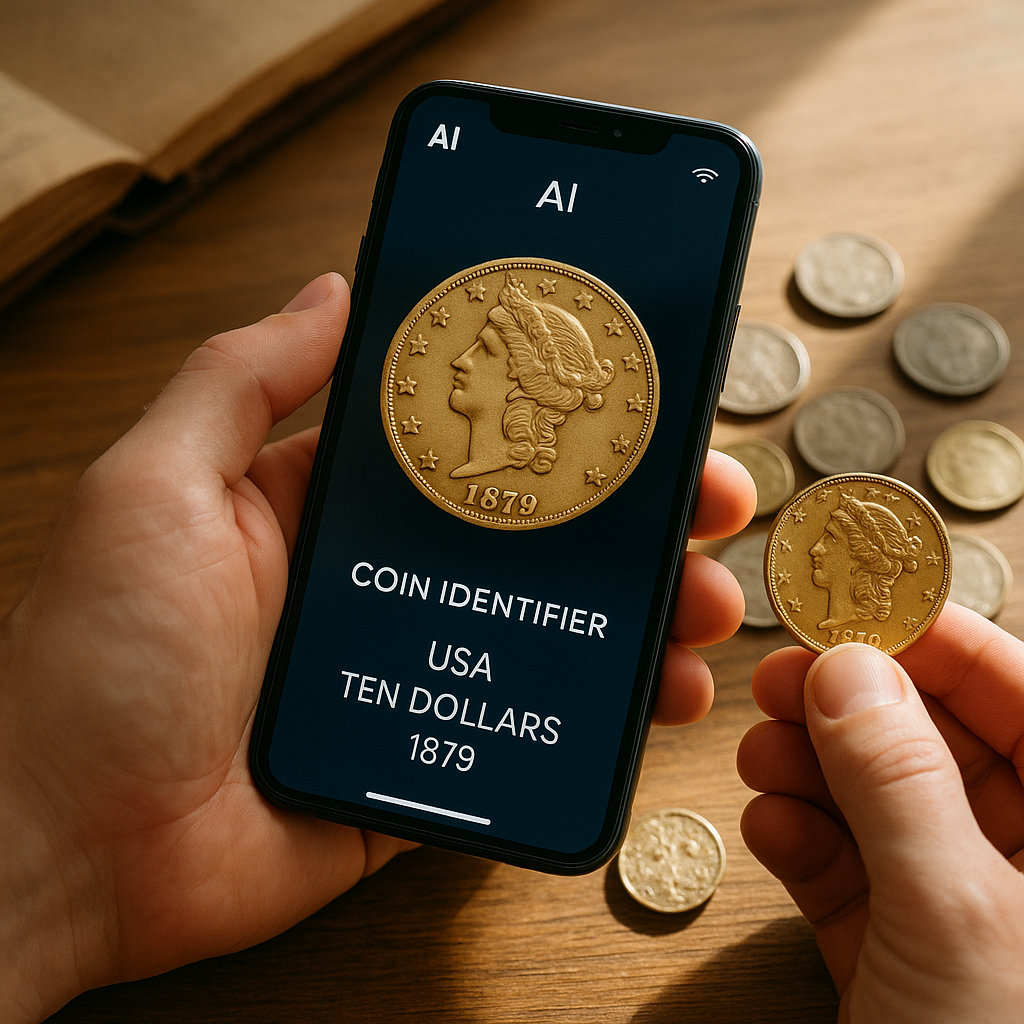 IA que Identifica Moedas Raras Automaticamente