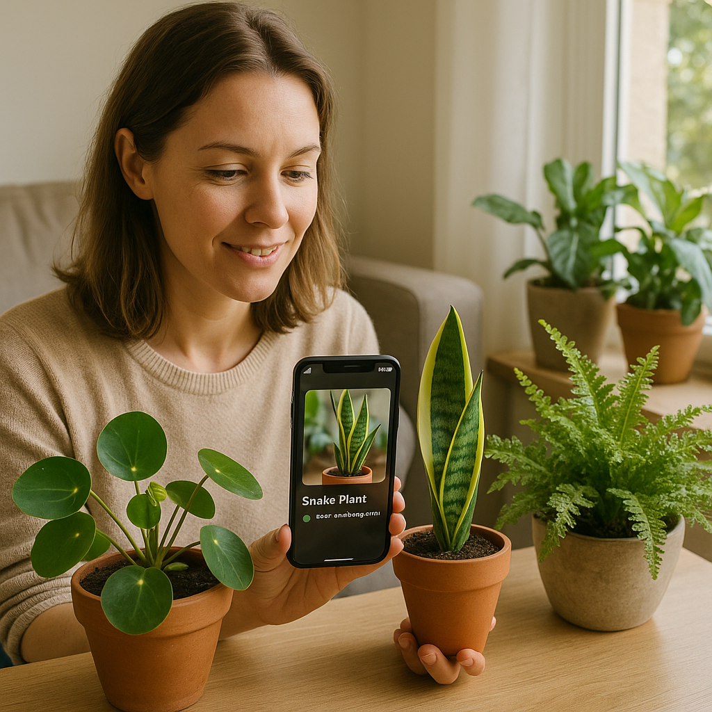 IA Identifica Plantas e Dá Dicas de Cuidados Diários