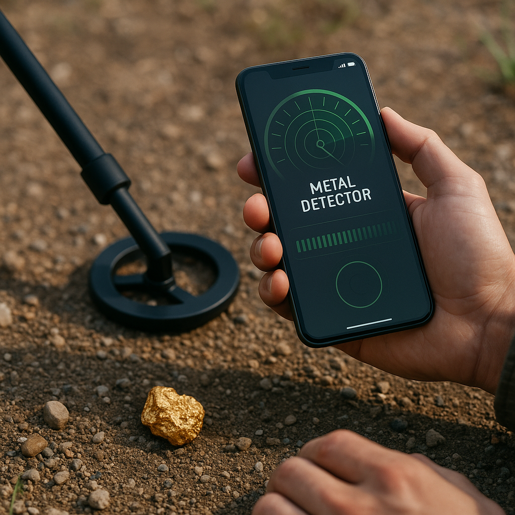 Transforme seu Celular em Detector de Ouro e Metais Preciosos com  o App
