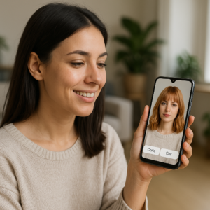 IA Grátis Simula Corte ou Cor para seus Cabelos