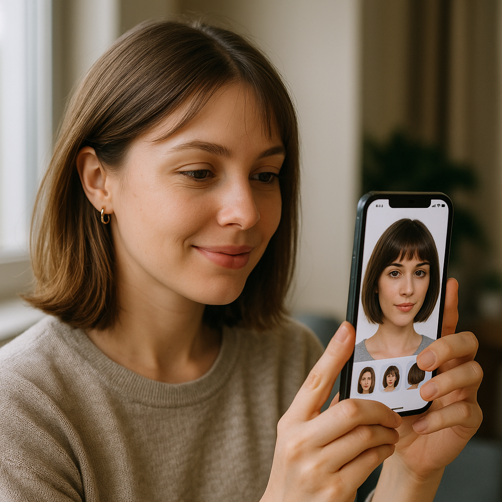 Simule Cortes de Cabelo usando IA antes de Ir ao Salão