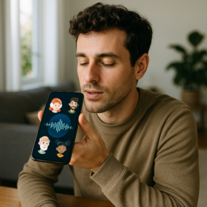 Mande Áudios com as Vozes de Personagens com IA