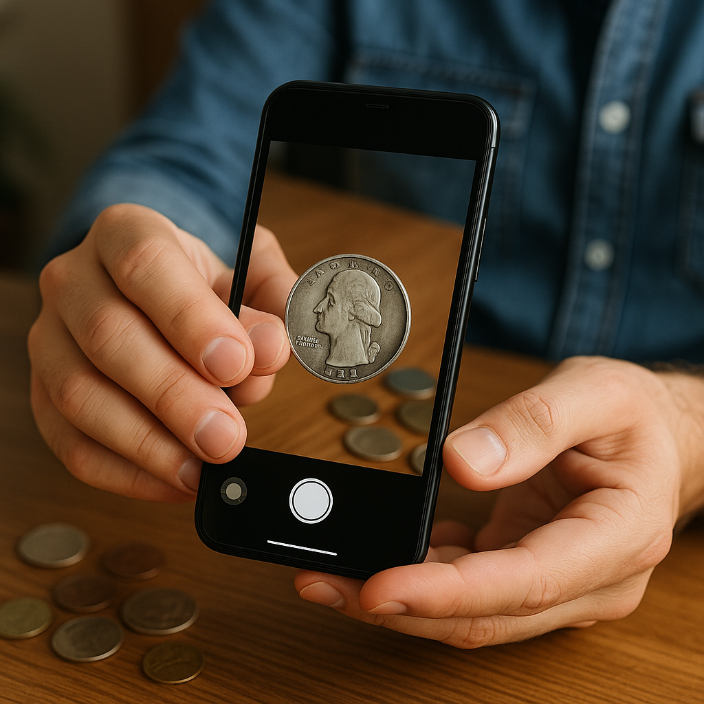 Veja o Valor de Moedas Raras Com Apenas Uma Foto no Celular