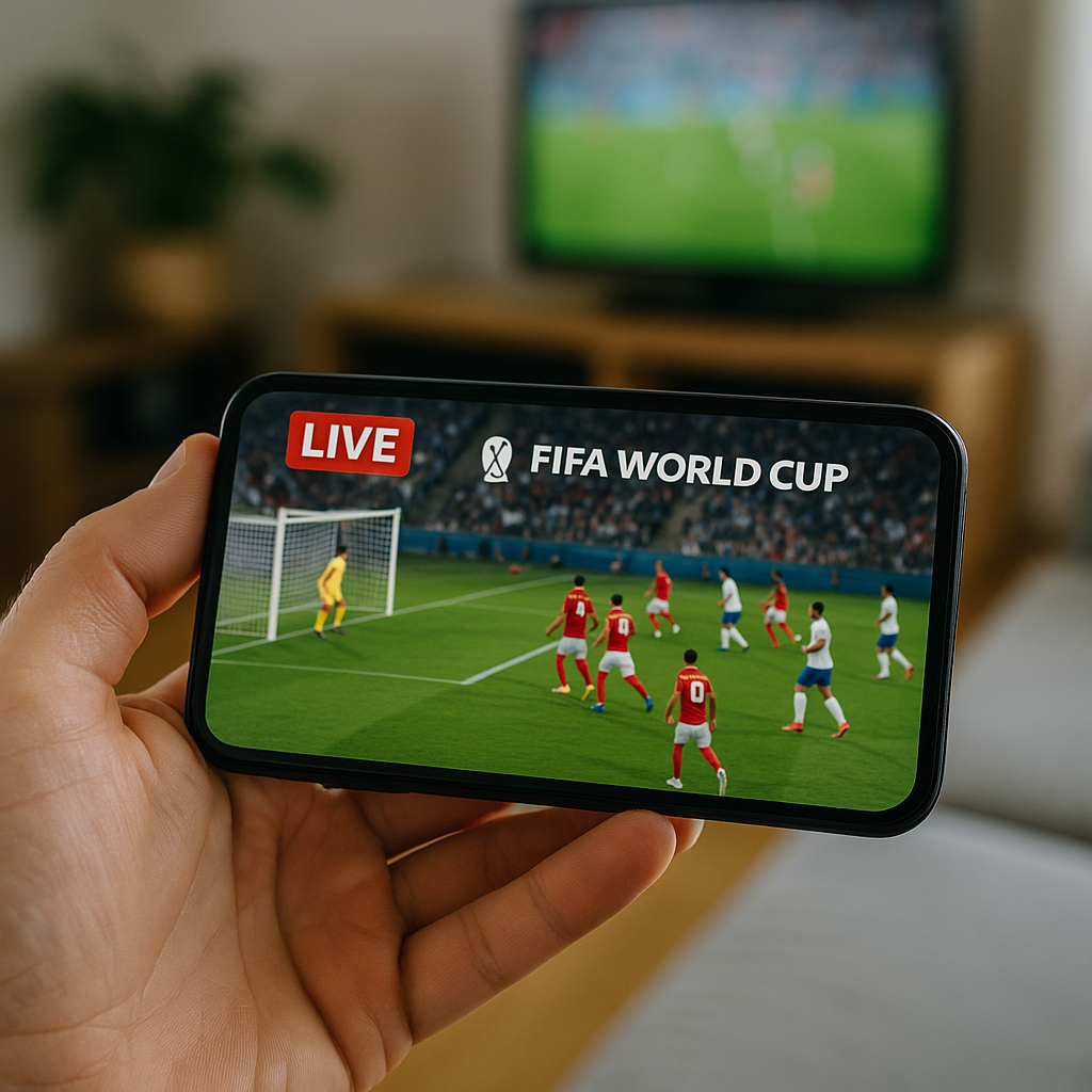App para Assistir Copa do Mundo ao Vivo