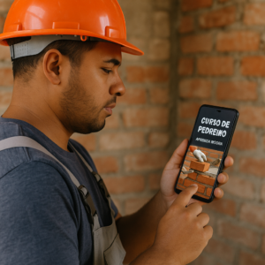 Curso de Pedreiro no Celular: Aprenda Agora