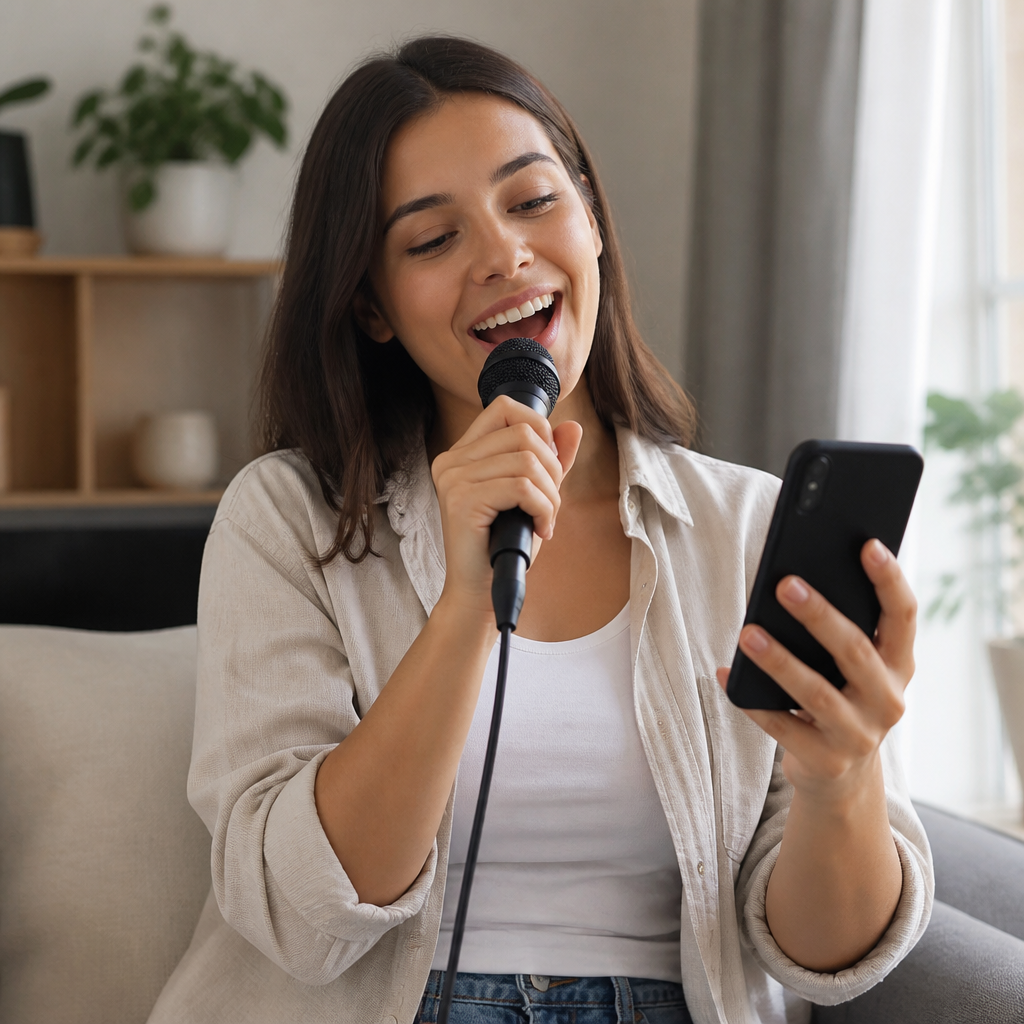 Transforme seu Celular em Karaoke