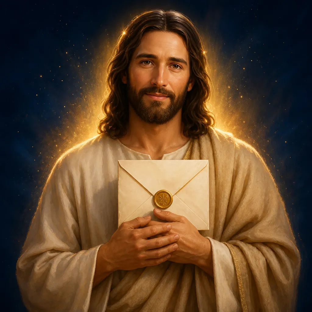 GIRE A ROLETA E RECEBA UMA CARTA DE JESUS!
